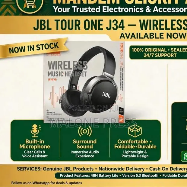 JBL Wireless Music Headset · Photo 1