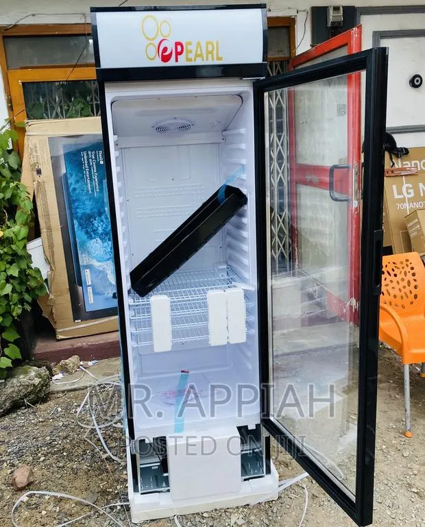 Affordable Pearl SingleDoor Display Fridge(PVC 424-2B)White · Photo 1