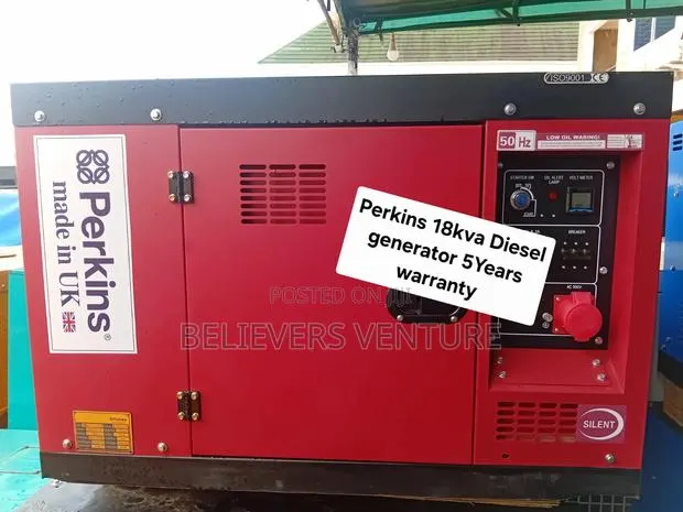 Perkins 18kVA Diesel Generator – Strong Power, Lasting Performance · Photo 1