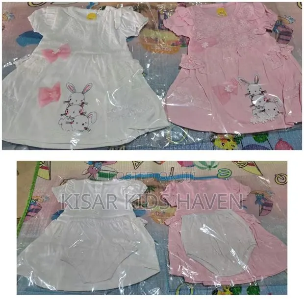 Baby Girl Dress 0 to 3 Months ( Twins Girls ) Price for 1 · Photo 1