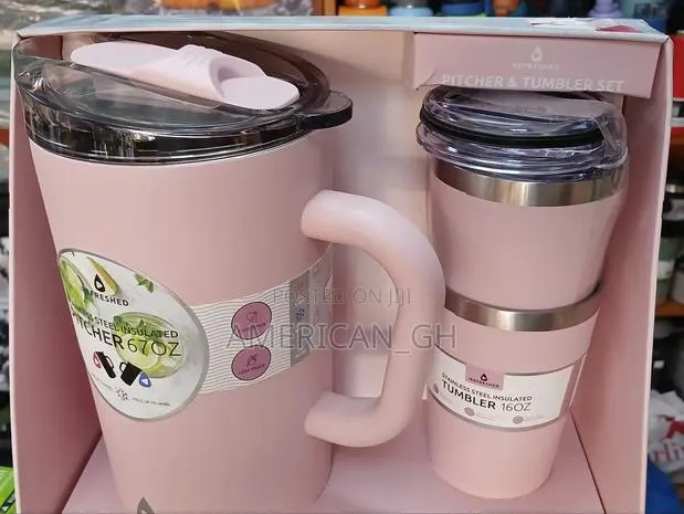 67oz Pitcher 9hrs Hot and 16oz Tumbler 1hr Hot Set · Photo 1