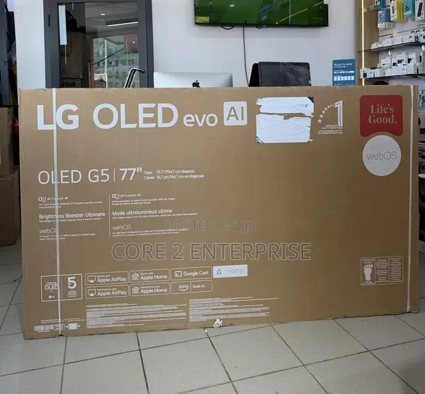 Lg 77” Oled Evo G5 Smart Tv – Premium Oled Experience · Photo 1