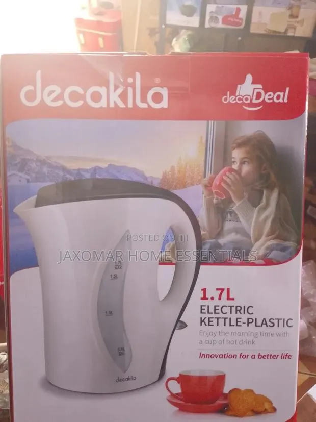 1.7L Decakila Plastic Electric Kettle · Photo 1