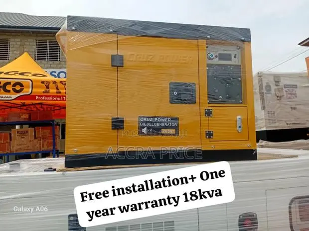 Stronger Power 18kva 18000watts Diesel Generator Cruz Power · Photo 1