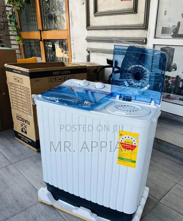 Lovely Design Nasco 8kg Semi-Auto Electric Washing Machine(Spin Dry) · Photo 1