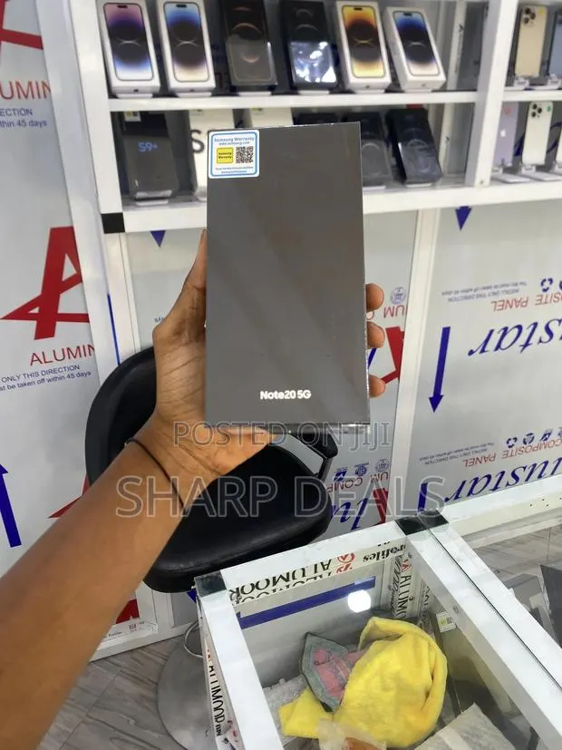 New Samsung Galaxy Note 20 5G 256 GB Black · Photo 1