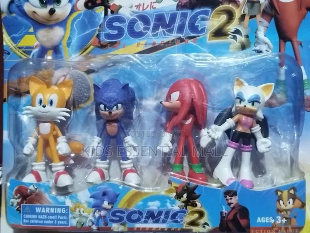 Sonic Cartoon Character Actions1 Figure for Kids · Photo 1
