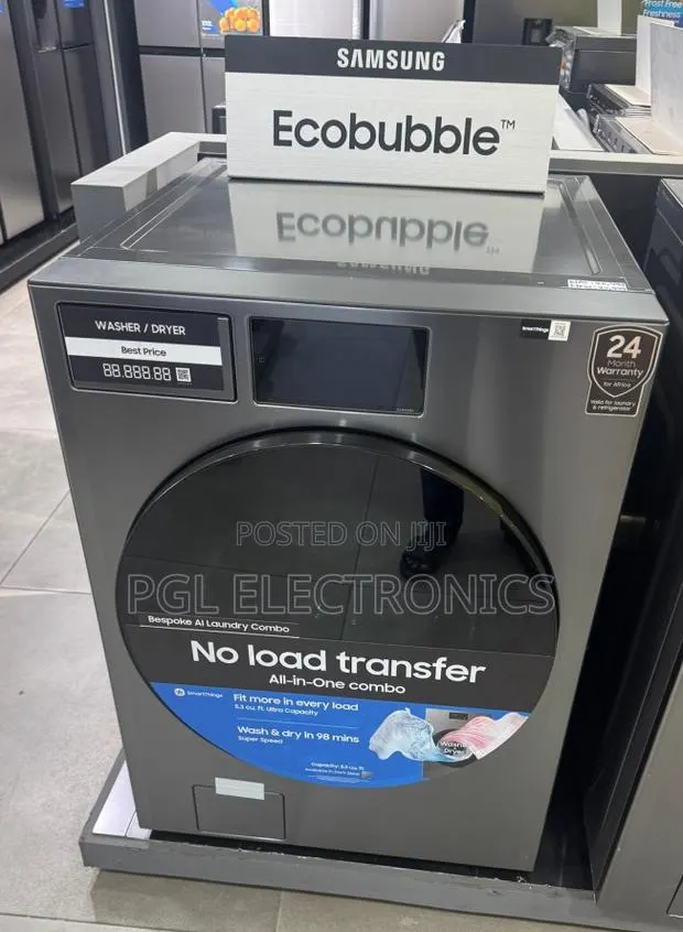 Samsung Wi-Fi Bespoke 22kg/11kg Wash Dry Ai Smart Laundry Wd90f22bcsnq · Photo 1