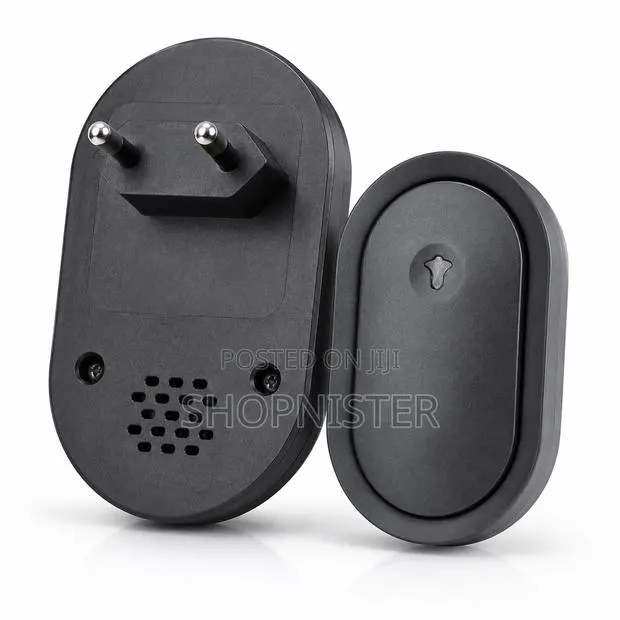 300M CACAZI Wireless Doorbell – AC Plug-in Chime With Push Button · Photo 2