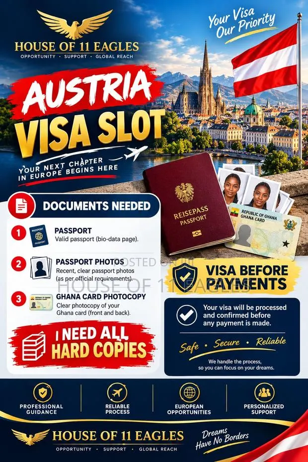 Austria Visit Visa – No Deposit · Photo 1