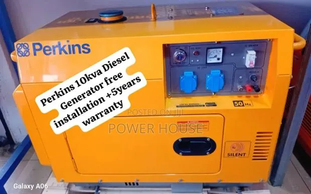 Score Seed Perkins Diesel Generator 10kva Silent · Photo 1