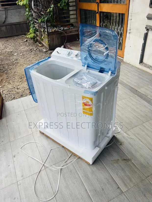 Pure Copper Motor Semi Automatic Zara 11kg Topload Twintub · Photo 1