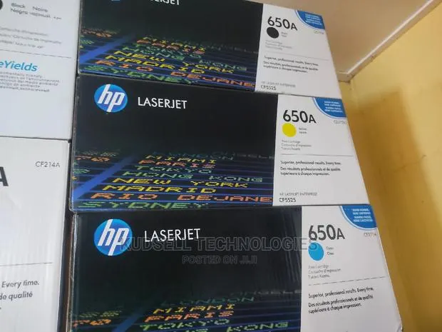 HP 650A Black Original Laserjet Toner Cartridge, CE270A · Photo 1