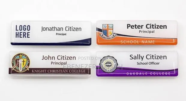 Domain Name Tag With Branding · Photo 1