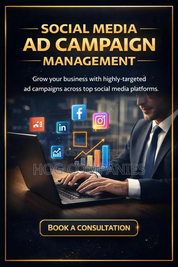 Premium Social Media Ad Campaign Management – Book a Consultation · Photo 1