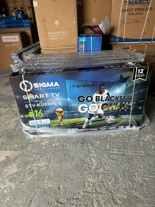 Sigma 2026 World Cup Promo 65" UHD Android 16 Smart TV · Photo 1