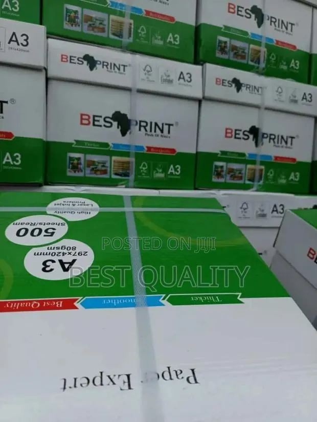 Best Print A3 Paper 80 GSM X 5 Reams X 2500 Sheets in a Box · Photo 1
