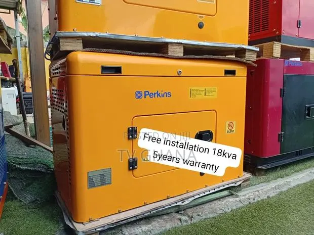18kVA Perkins Genset – Tough Engine, Reliable Performance18kva · Photo 1