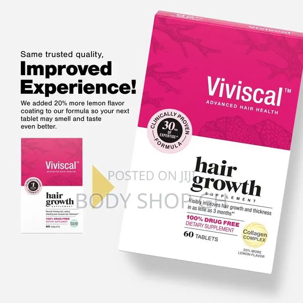 Viviscal Hair Growth Supplements for Women, for Thicker, Fuller Hair · Photo 1
