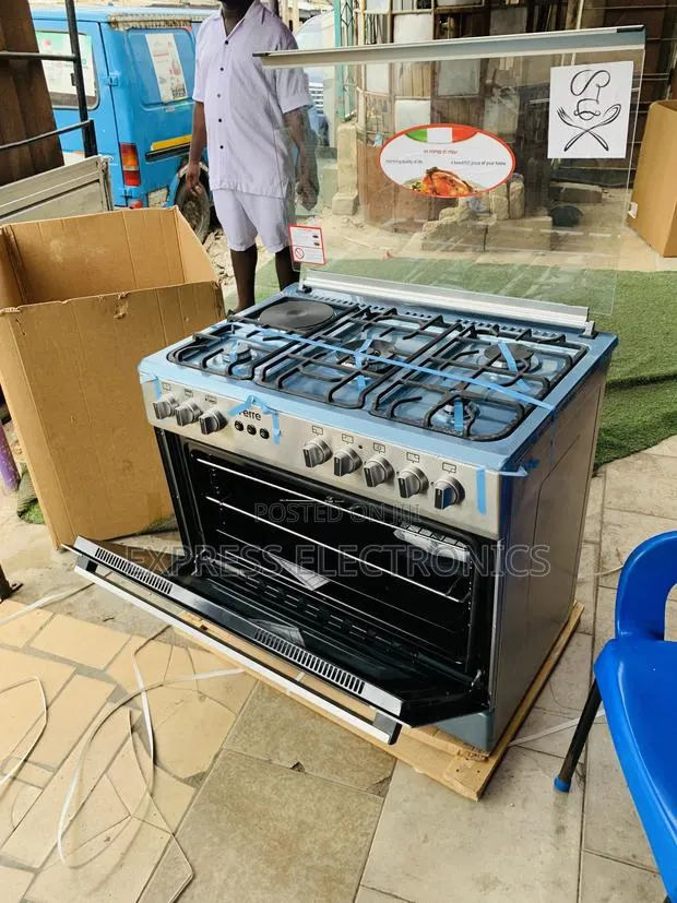 Available at Store Gas Electric Cooker Oven Grill 60/90 4-1 · Photo 1