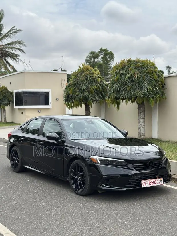 Honda Civic Sport 2022 Black · Photo 1