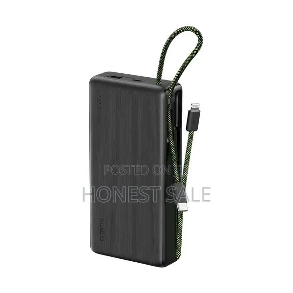 Oraimo PowerNova L22 20000mAh Power Bank With Lightning Cable · Photo 1
