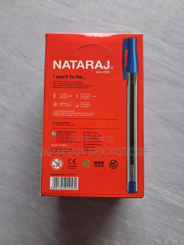 Nataraj Ballpoint Pen (Blue) · Photo 2