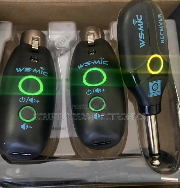 Wireless Microphone Jack – Hd Sound for Mixer, Mobile Pc Recording · Photo 1