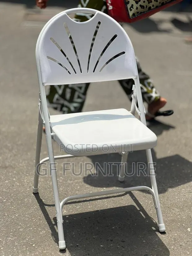 Fan-Back Folding Chair(Full Metal)wholesale · Photo 1