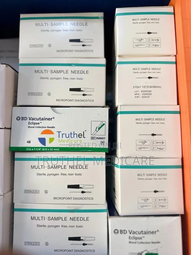 Vacutainer Blood Collection Needles (21g) · Photo 1