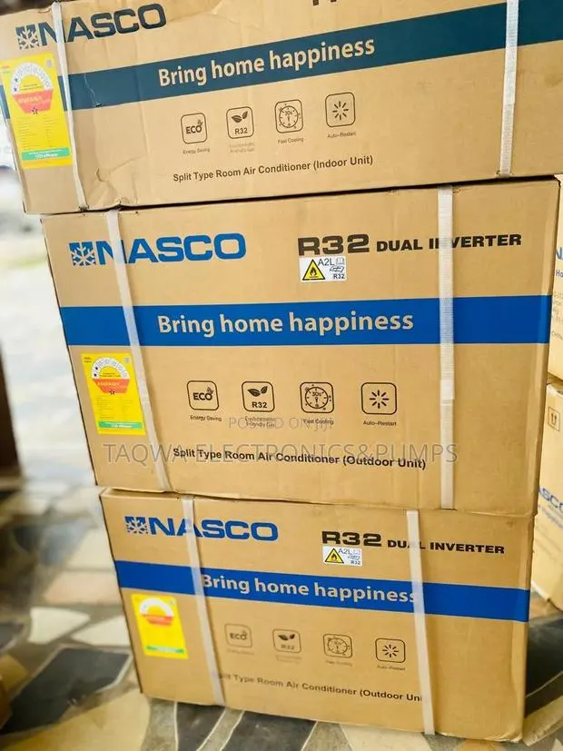 Most - Efficient Nasco 1.5hp Dual Inverter Split R32 Air Conditioner · Photo 1
