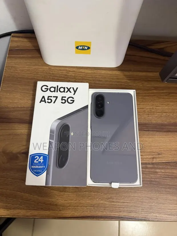 New Samsung Galaxy A57 256 GB Graphite · Photo 1
