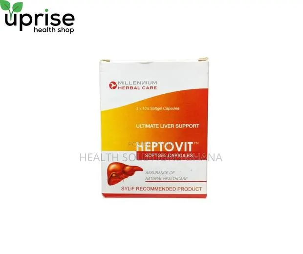 Heptovit Capsules for Liver Disorders- 30 Softgels · Photo 1