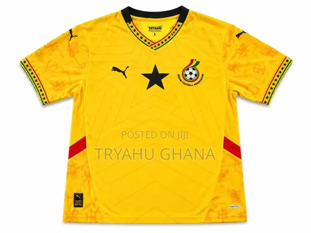 Ghana National Team Jersey 2026 – L To 3xl Available-tryahu Deals · Photo 1