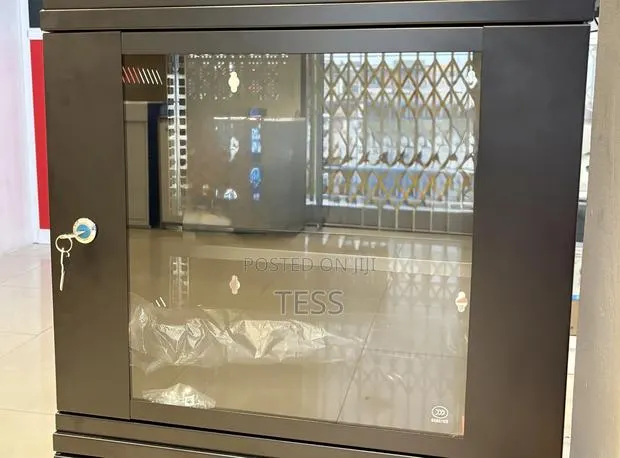 9u Rack Cabinet Westa 520x400x450 With Fan and 6way Pdu · Photo 1