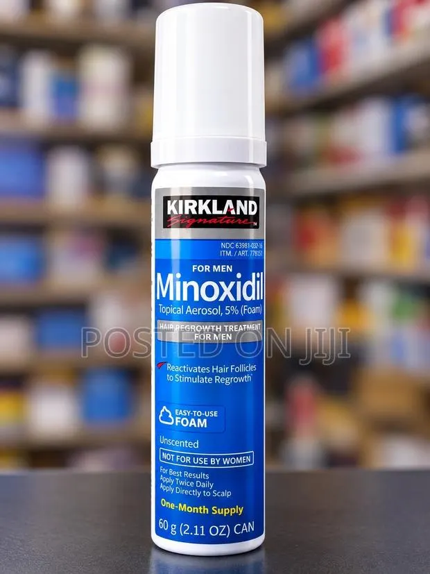 Exlusive Kirkland Minoxidil Foam for Beard and Hair · Photo 1
