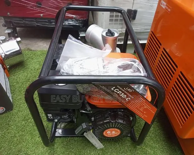 Leo Water Pumpwater Pump Gasoline 6.5hp High Pressure Supply · Photo 1