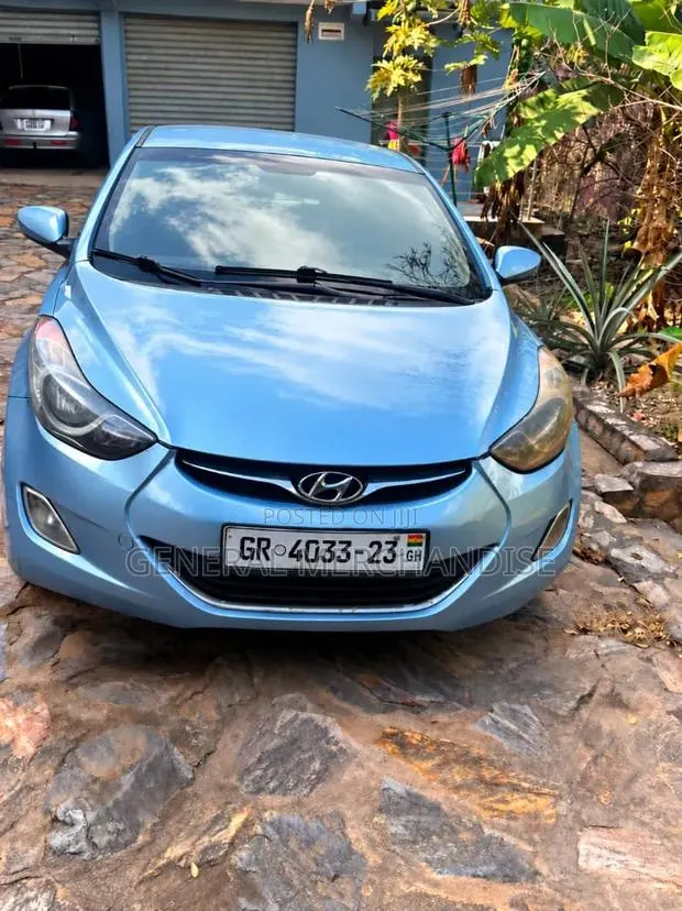 Hyundai Elantra 2012 Blue · Photo 1
