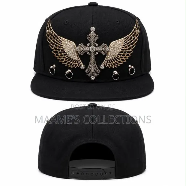 Premium Embellished Men’s Snapback Cap – Bold & Stylish · Photo 1