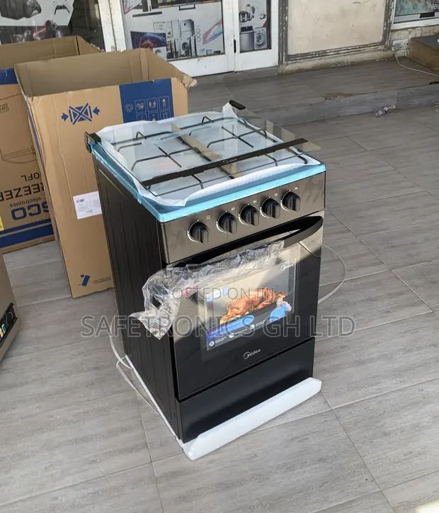 Super New Midea 4 Burner Gas Cooker Lack Mirror · Photo 1