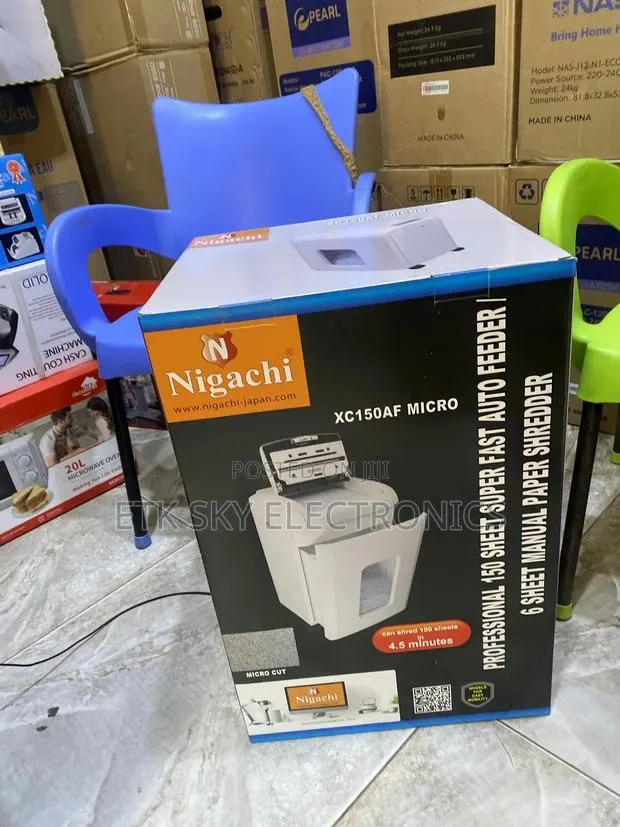 Distinctive Nigachi Xc150af Cc 150sheets Paper Shredder · Photo 1