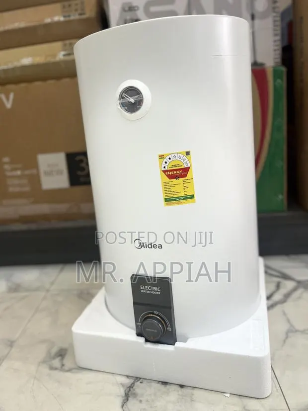 Overheating Midea 15liter Water Heater(White) · Photo 1