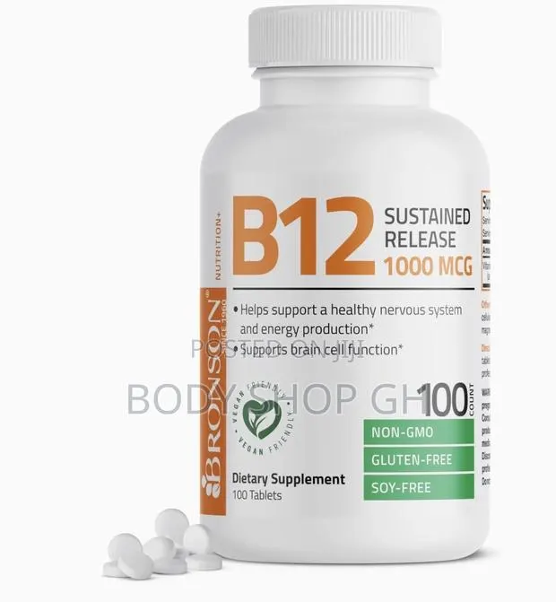 Vitamin B12 1000 MCG Sustained Release Premium Non Gmo Tablets · Photo 1