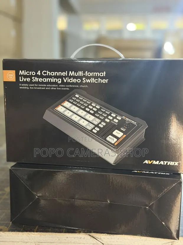 Avmatrix Shark H4 4-channel Hdmi Video Switcher · Photo 1