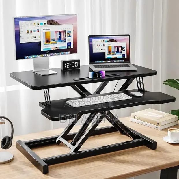 Height Adjustable Sit to Stand Up Desk , Desk Riser · Photo 1