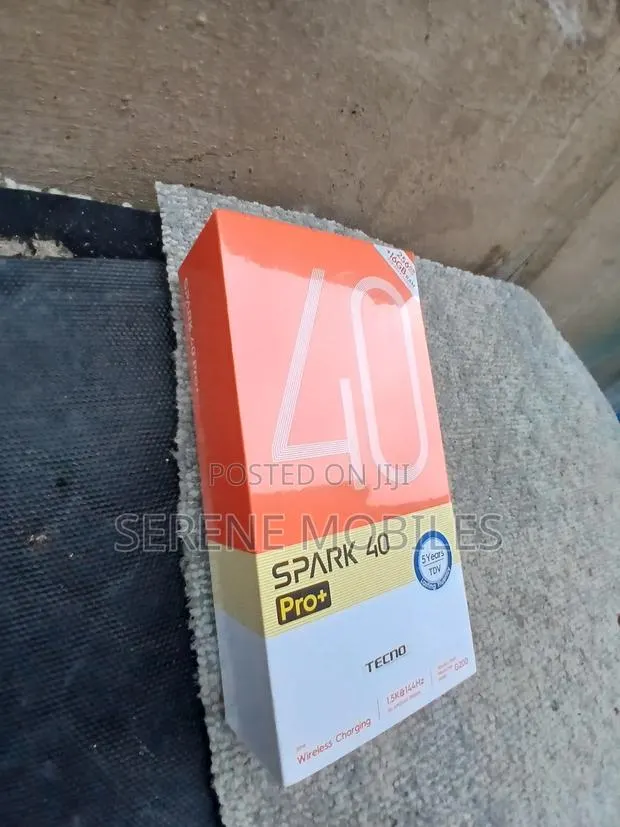 New Tecno Spark 40 Pro+ 256 GB · Photo 1