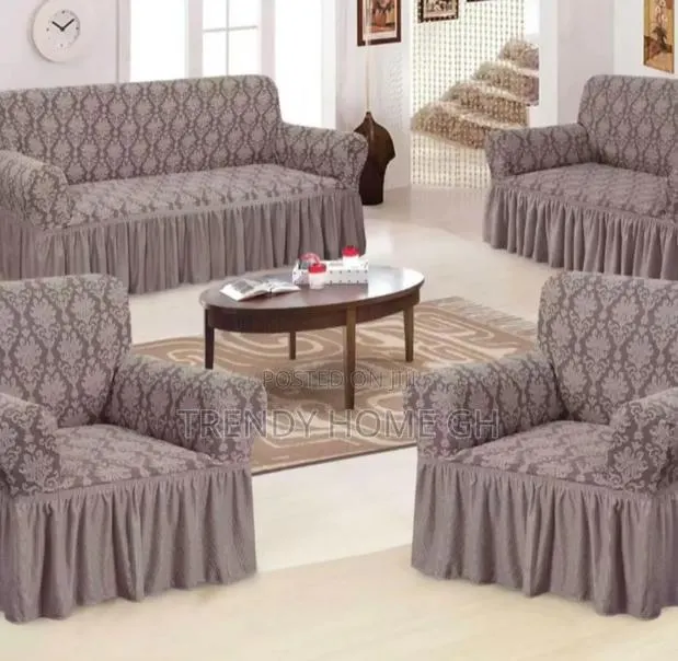 Quality Stretch Sofa Covers Set – Durable Stylish · Photo 1