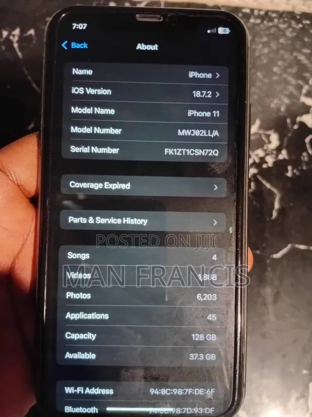 Apple iPhone 11 128 GB Black · Photo 1