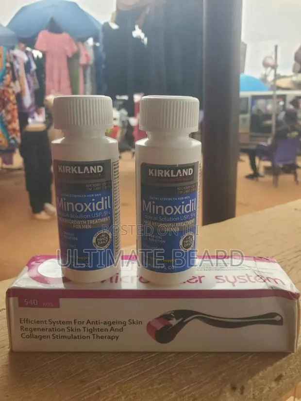 Kirkland Minoxidil + Derma Roller · Photo 1