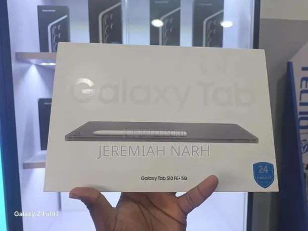 New Samsung Galaxy Tab S10 FE+ 256 GB Black · Photo 1